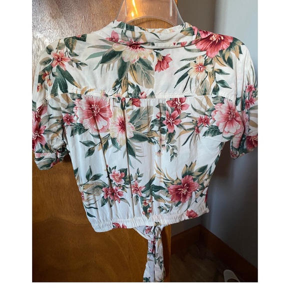 American eagle cropped button down - Picture 2 of 3